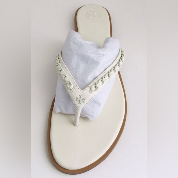 NEW Tory Burch Everly Chain Thong Sandal - Picture 2 of 12
